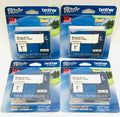 Brother TZe-251 P-Touch TZe Tape 1" - LOT of 4