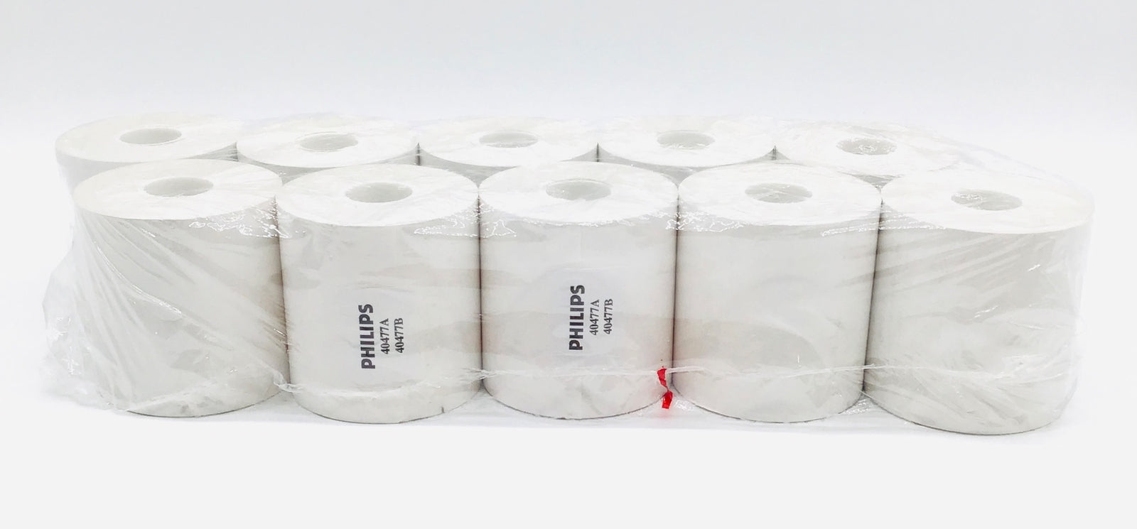 Philips 40477A Chemical Thermal Paper Rolls 989803101571 - Bag of 10 - Lot of 2