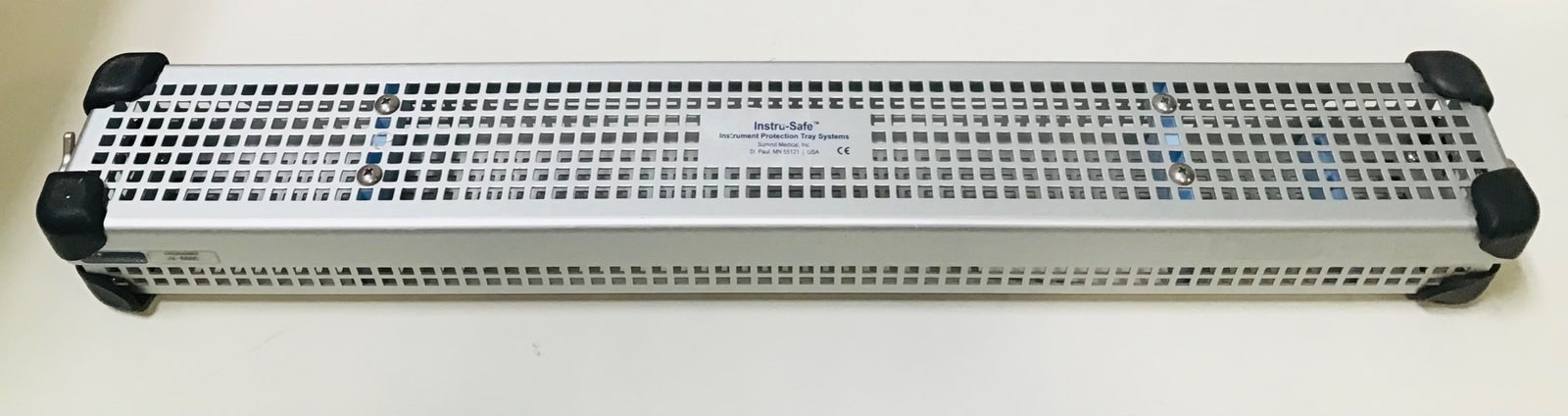 Instrusafe IN-8885 Single Endowrist Sterilization Case w/Lid 25¼ L x 3¼ W x 2⅜ H