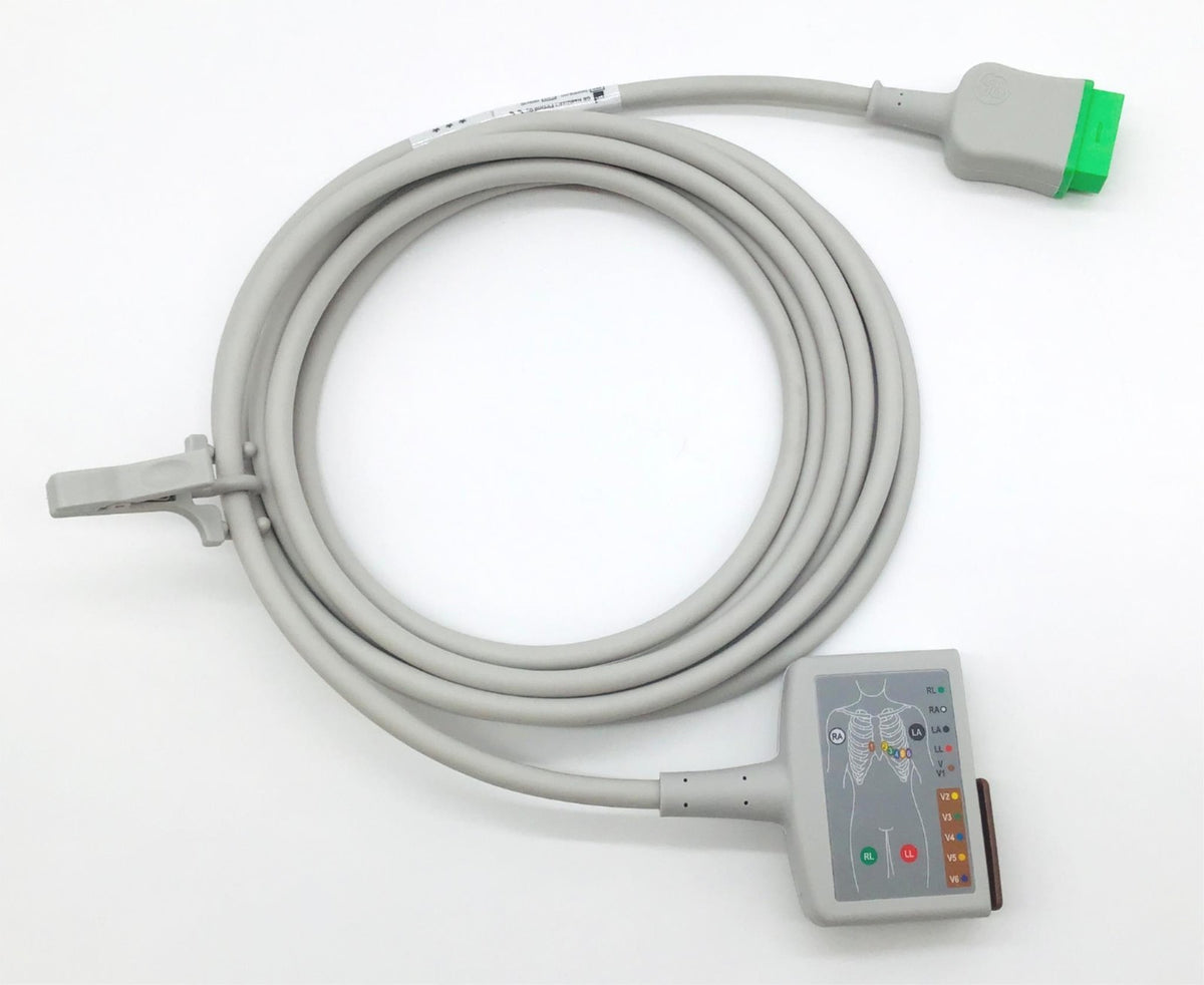 GE 2106308-001 12-Lead ECG Trunk Cable - NEW