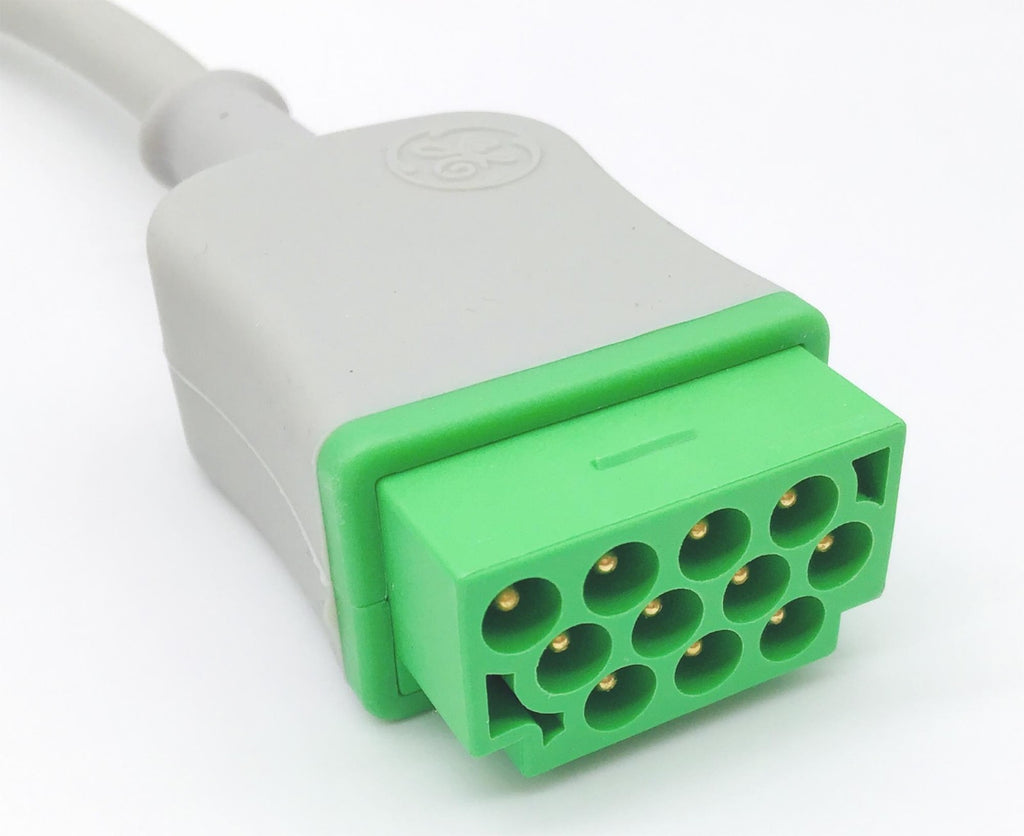 GE 2106308-001 12-Lead ECG Trunk Cable - NEW