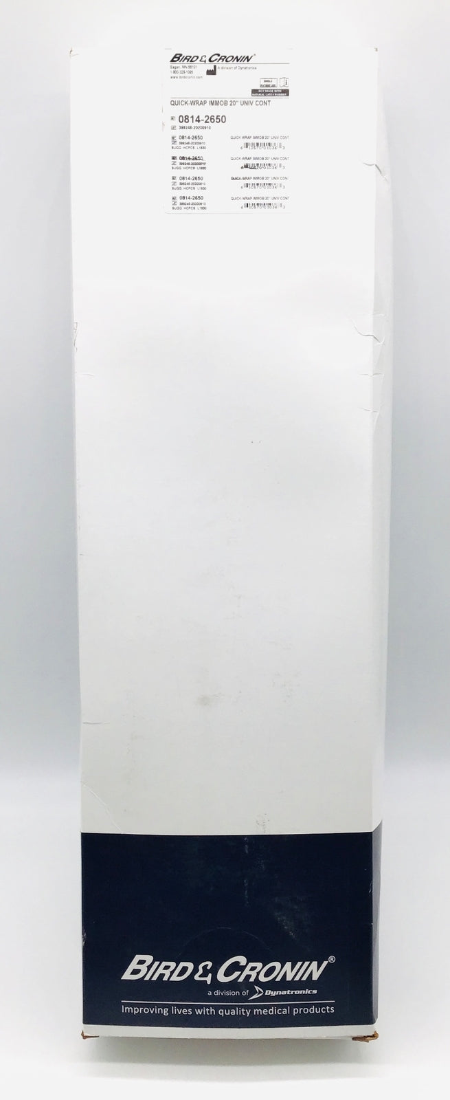Bird & Cronin 0814-2650 Quick Wrap Knee Immobilizer Universal 20" - NEW