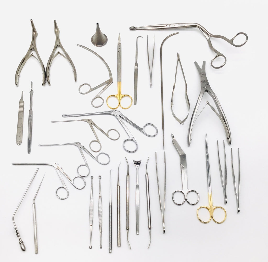 Assorted 31pc. ENT Surgical Instrument Set (1)