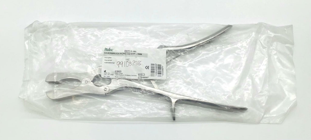 Miltex 25-480 Sauerbruch Double Jointed Rongeur Square 17mm - NEW