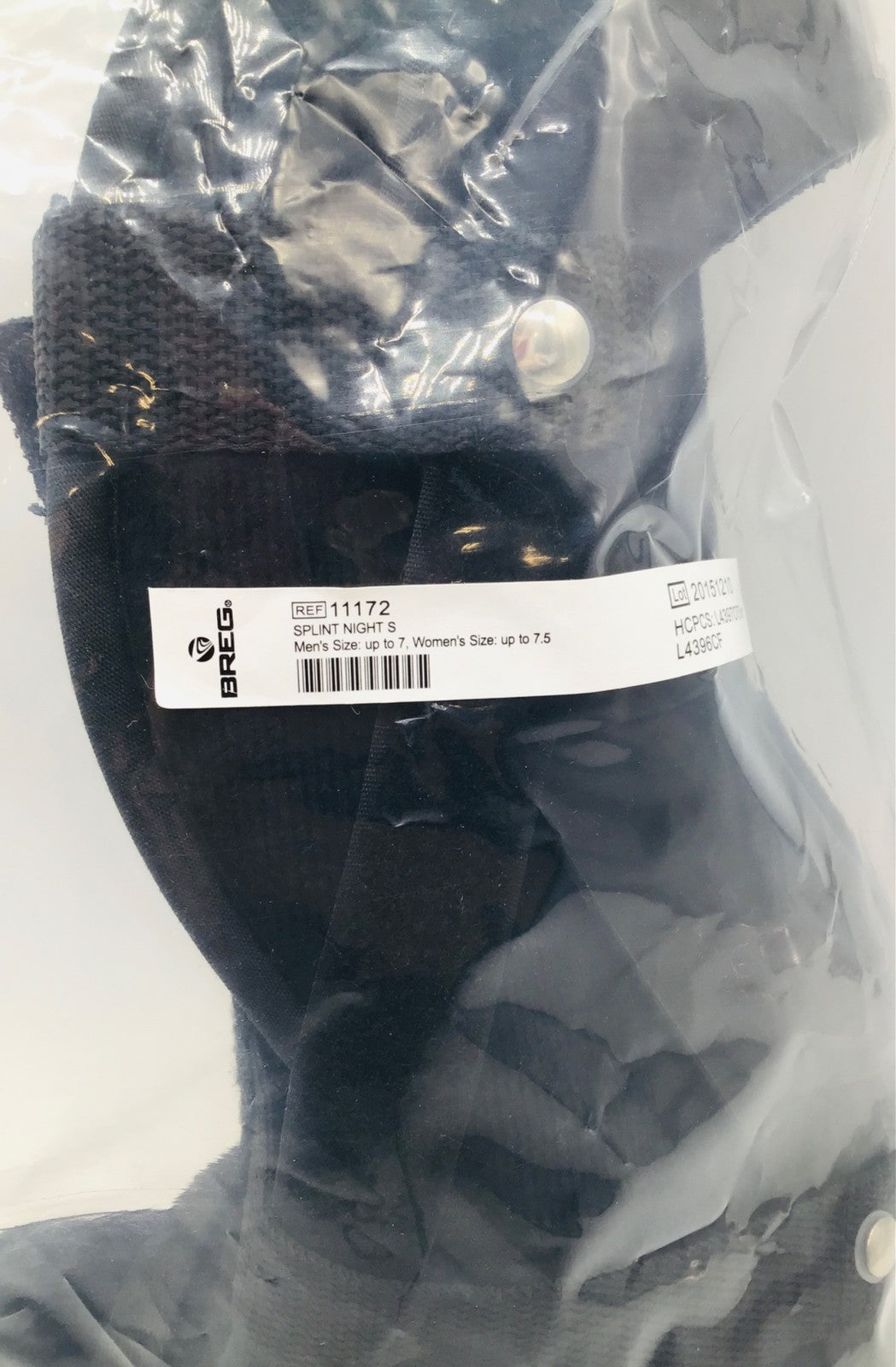 Breg 11172 Plantar Fasciitis Night Splint Small - NEW