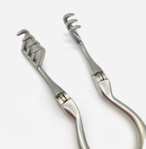 Aesculap BV085R Baby Adson Hinged Retractor 5.5"