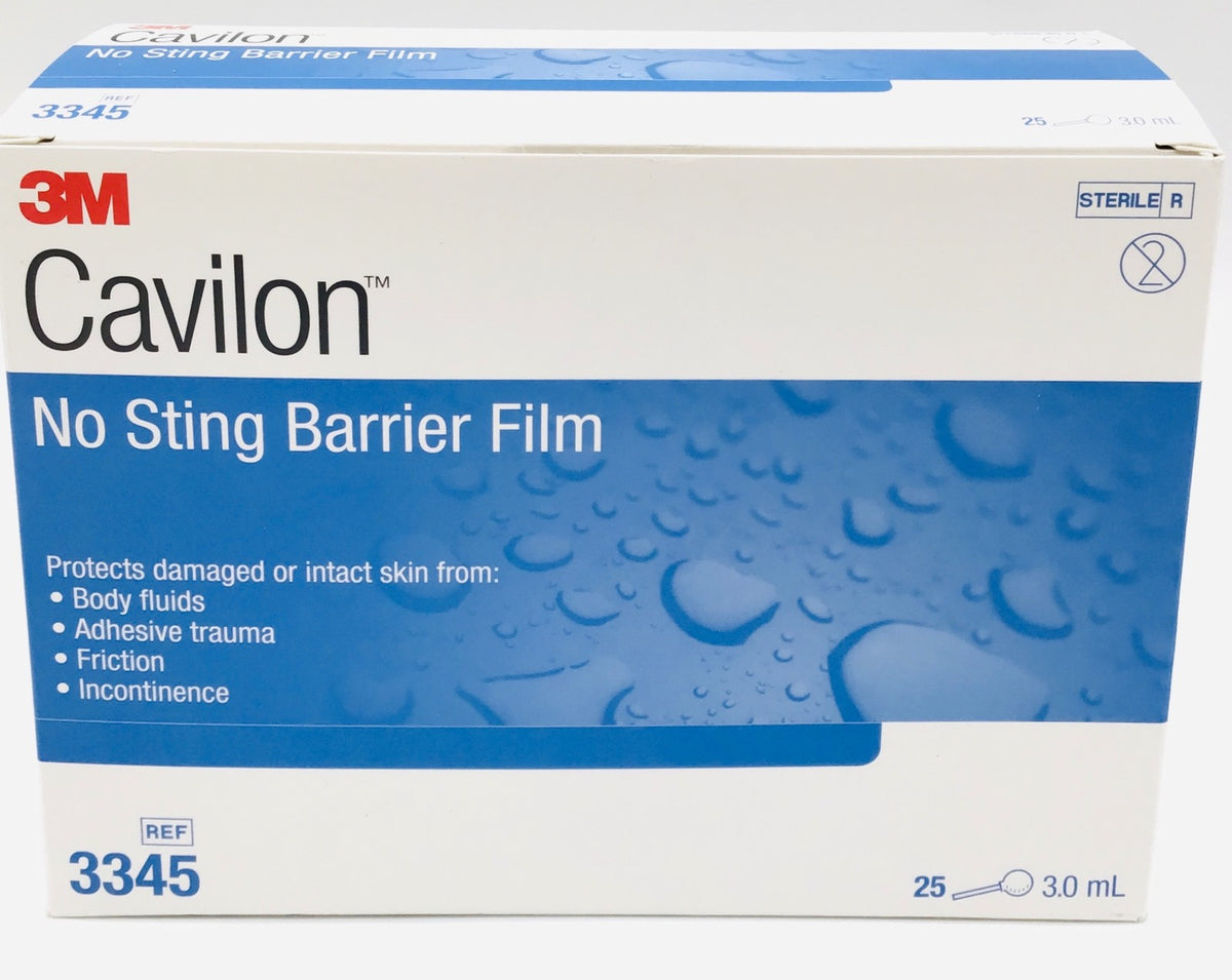3M 3345 Cavilon No Sting Barrier Film - Box of 25