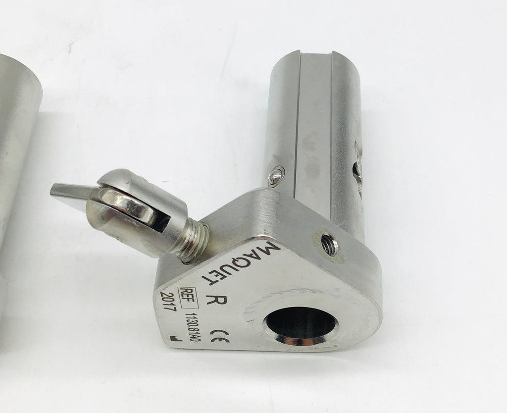 Maquet 1130.81A0 Surgical OR Table Head Plate Adapter Left & Right - Set of 2