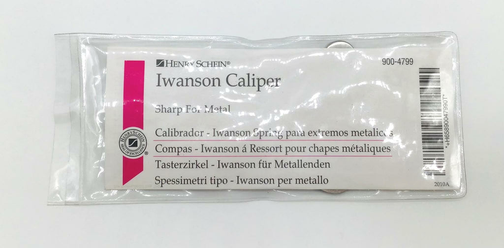 Henry Schein 900-4799 Iwanson Caliper - NEW