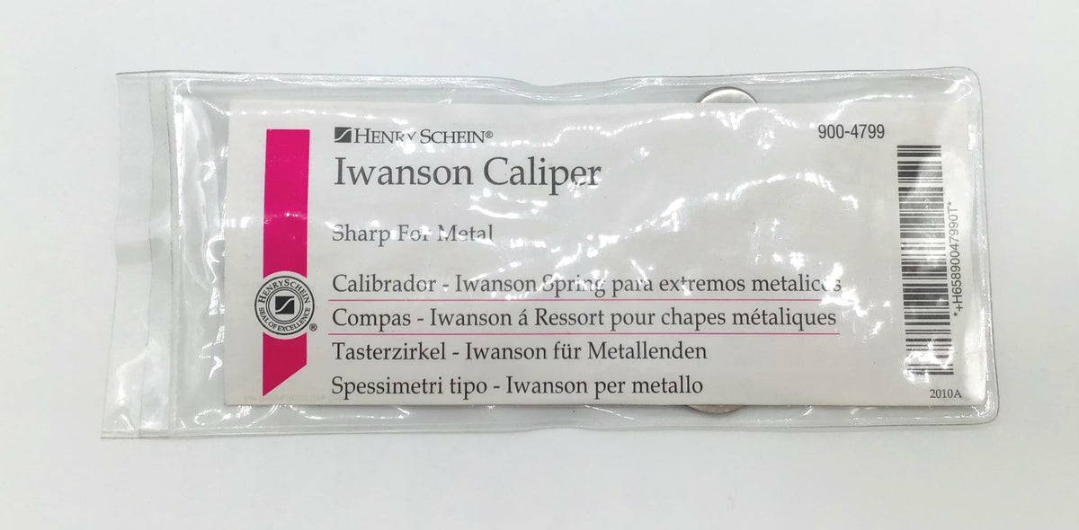 Henry Schein 900-4799 Iwanson Caliper - NEW