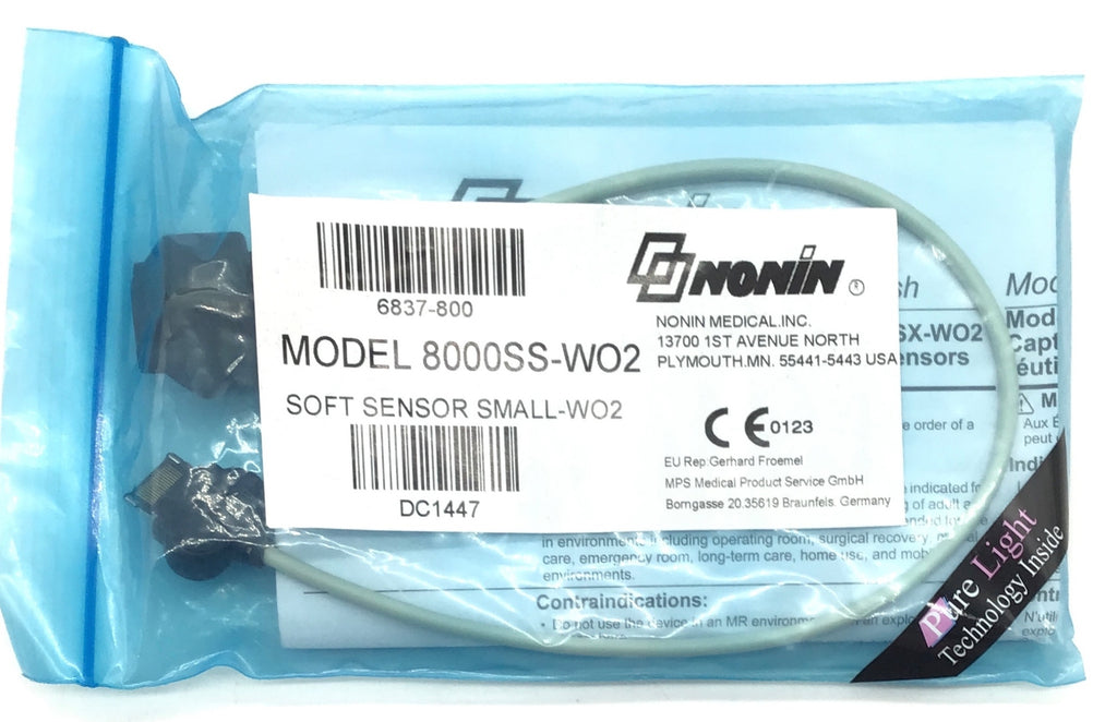 Nonin 8000SS-WO2 Soft Sensor Small WO - NEW