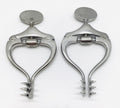 Codman 50-1236 Jansen Mastoid Retractor 3X3 Sharp - LOT of 2