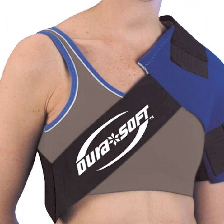 DonJoy 11-0915-0-02000 Dura Soft Shoulder Wrap w/ Two Ice Inserts - NEW