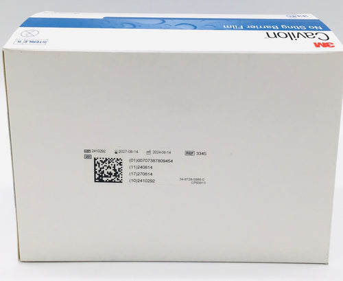 3M 3345 Cavilon No Sting Barrier Film - Box of 25