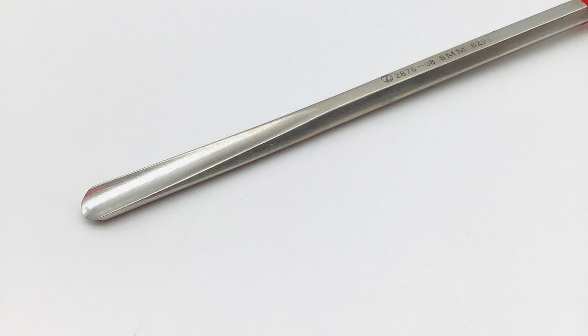 Zimmer 2876-08 Orthopedic Andrews Gouge 8mm