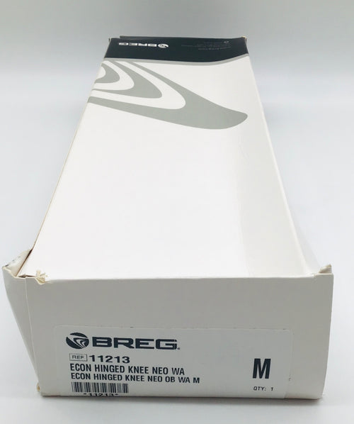 Breg 11213 Economy Hinged Knee Brace Neoprene Medium - NEW