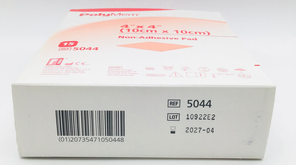 PolyMem 5044 Non-Adhesive Pad 4"x4" - Box of 15
