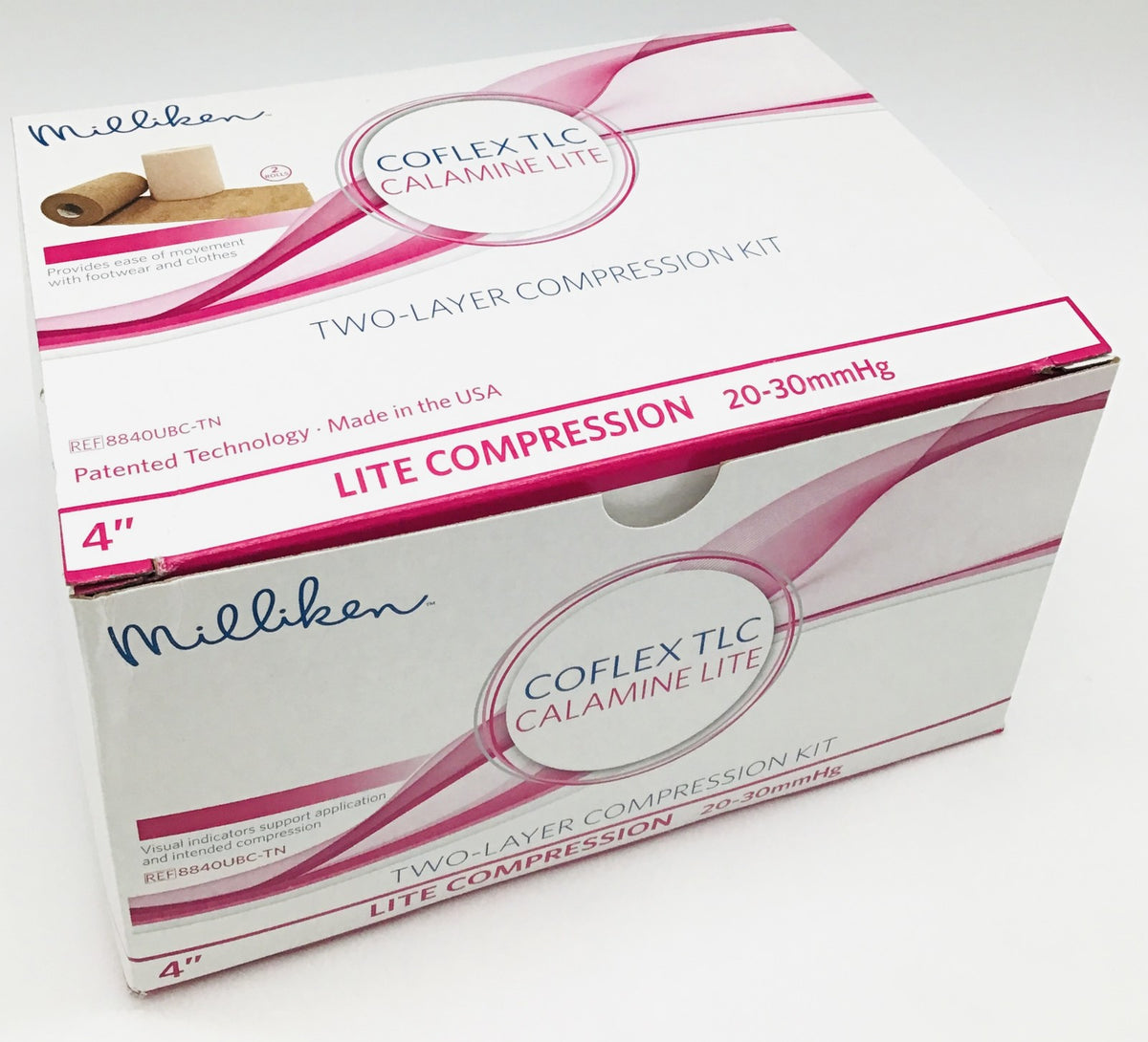 Milliken 8840UBC-TN Coflex TLC Calamine Lite Two Layer Compression Kit 20-30mmHg